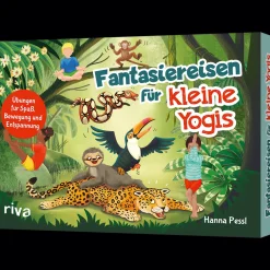 Waschbär Fantasiereisen für kleine Yogis: Übungen für Spaß, Bewegung und Entspannung | In 30 Karten um die Welt. Discount