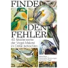 Waschbär Finde den Fehler - 40 Meisterwerke der Vogel-Malerei. Bildersuchrätsel. New