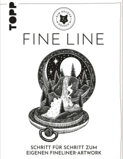 Waschbär Fine Line. Schritt für Schritt zum eigenen Fineliner-Artwork. Online