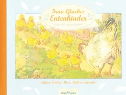 Waschbär Frau Gluckes Entenkinder. Hot