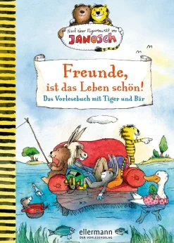Waschbär Freunde, ist das Leben schön! Das Vorlesebuch mit Tiger und Bär. Clearance