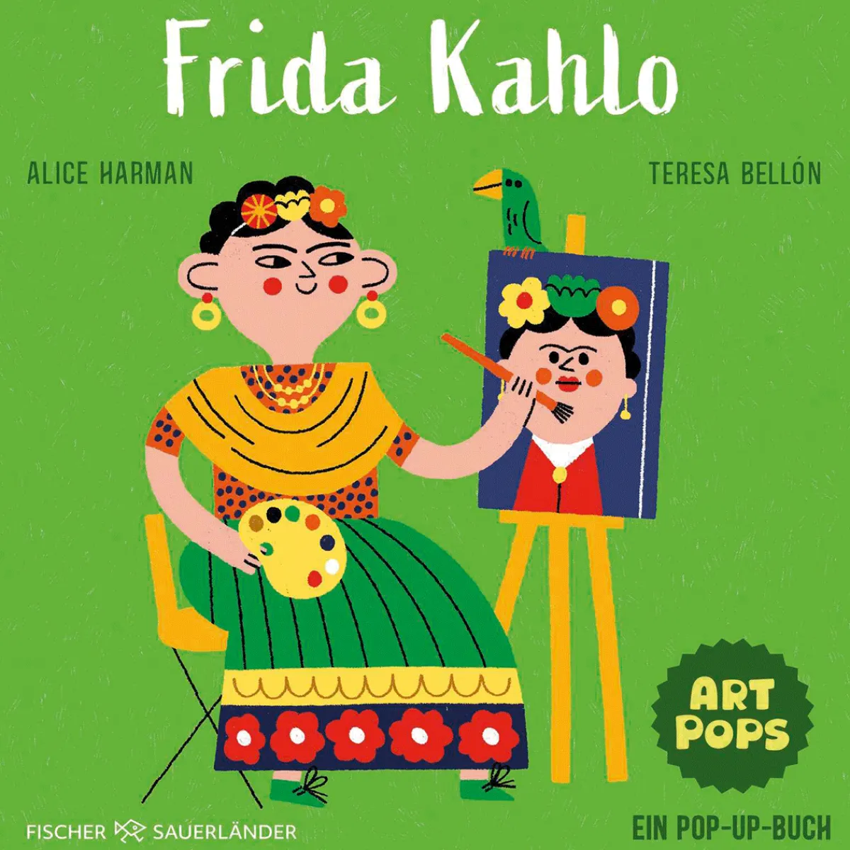 Waschbär Frida Kahlo. Ein Pop-up-Buch. Outlet