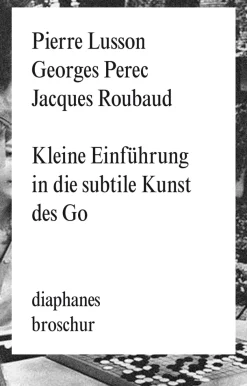 Waschbär Georges Perec. Kleine Einführung in die subtile Kunst des Go. Discount
