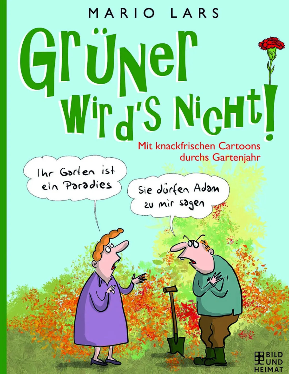 Waschbär Grüner wird’s nicht! Cartoons. New