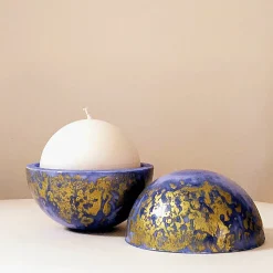 Waschbär Große Kugel-Duftkerze Lavendel. Online