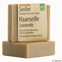 Waschbär Haarseife Lavaerde. New