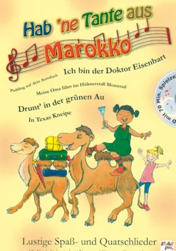 Waschbär Hab 'ne Tante aus Marokko - Lustige Spaß- und Quatschlieder mit CD New