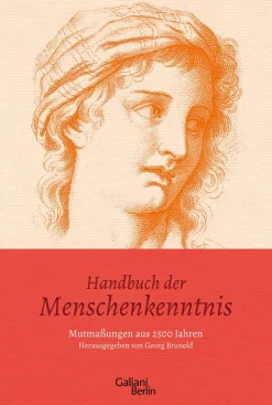 Waschbär Handbuch der Menschenkenntnis. Mutmaßungen aus 2500 Jahren. Clearance