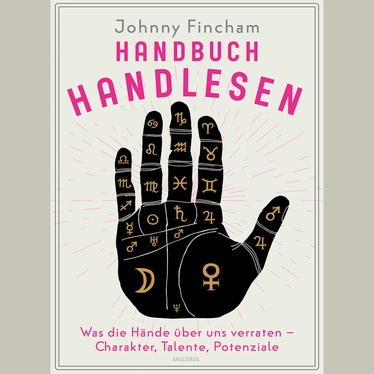 Waschbär Handbuch Handlesen. Was die Hände über uns verraten. Charakter, Talente, Potenziale.