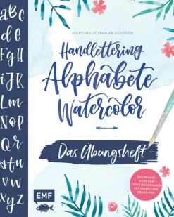 Waschbär Handlettering - Alphabete Watercolor - Das Übungsheft. Best