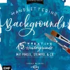 Waschbär Handlettering Backgrounds. 15 kreative Hintergründe mit Pinsel, Stempel & Co. In wenigen Schritten zum fertigen Lettering-Design. Sale
