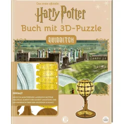 Waschbär Harry Potter. Quidditch. Buch mit 3D-Puzzle. Best