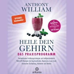 Waschbär Heile dein Gehirn - Das Praxisprogramm: Band 2 von 2: Hochwirksame Ernährungsstrategien und maßgeschneiderte Nährstoff-Therapien bei Angstzuständen, Depression, Long Covid, chronischer Erschöpfung, Alzheimer und Demenz - Mit Heilplänen für über 300 Krankh Outlet