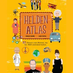 Waschbär Helden-Atlas. 101 Frauen und Männer, die die Welt verändert haben. Clearance