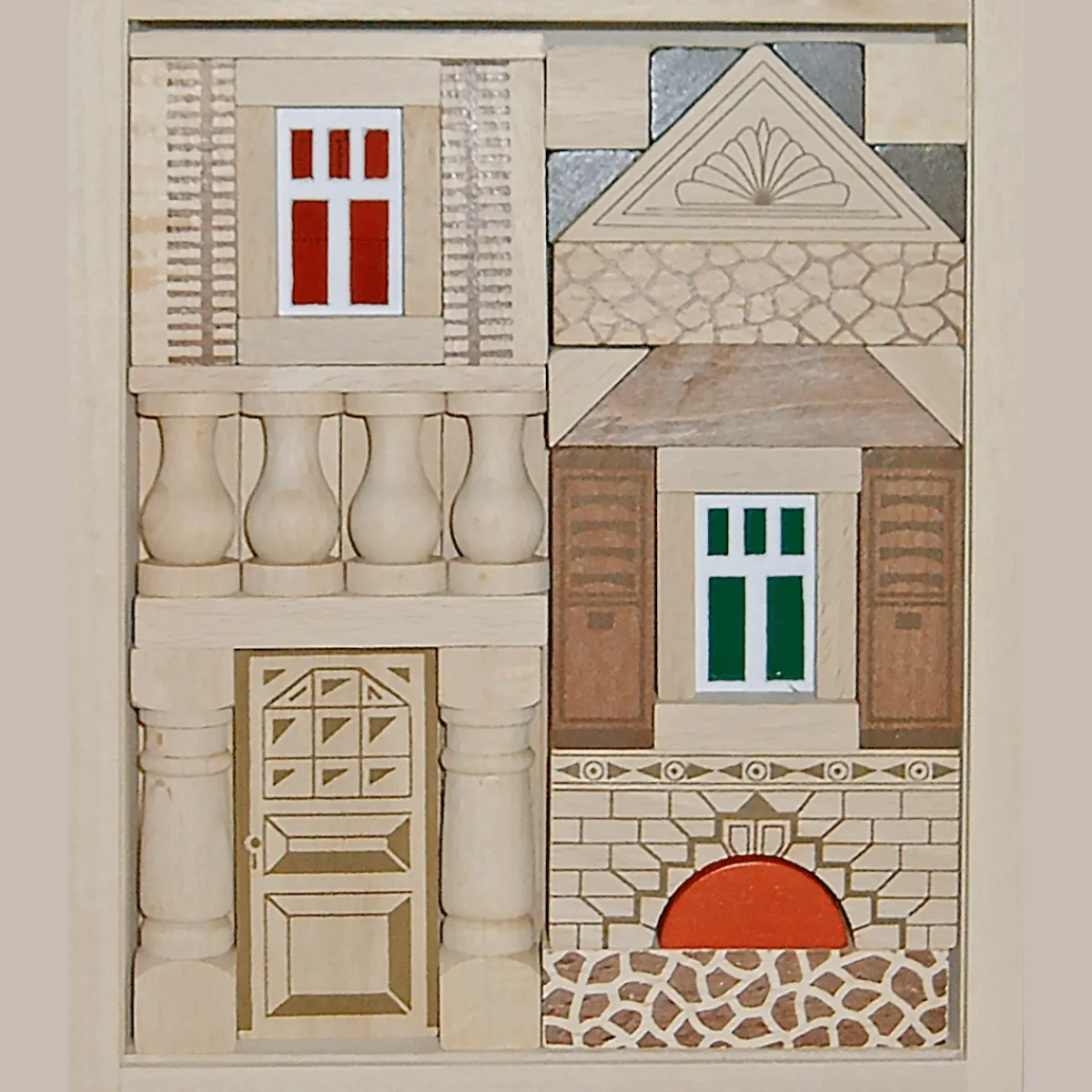 Waschbär Holzbaukaukasten »Residenz«. Sale