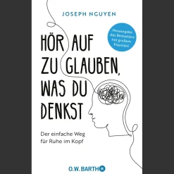 Waschbär Hör auf zu glauben, was du denkst. Der einfache Weg für Ruhe im Kopf. Clearance
