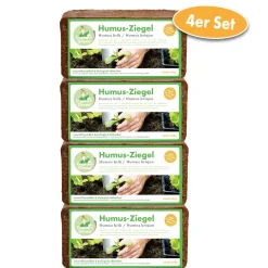 Waschbär Humusziegel aus gepressten Kokosfasern. Clearance