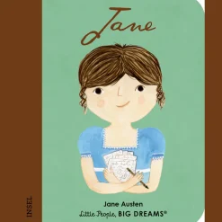 Waschbär Jane Austen. Little People, Big Dreams. Sale