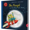 Waschbär Jim Knopf und die Reise zum Mond: Fantasievolles Bilderbuch-Abenteuer für Kinder ab 4 Jahren.
