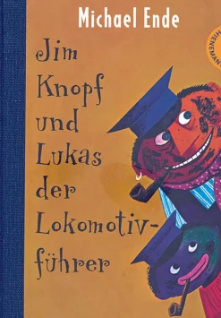 Waschbär Jim Knopf und Lukas der Lokomotivführer. New