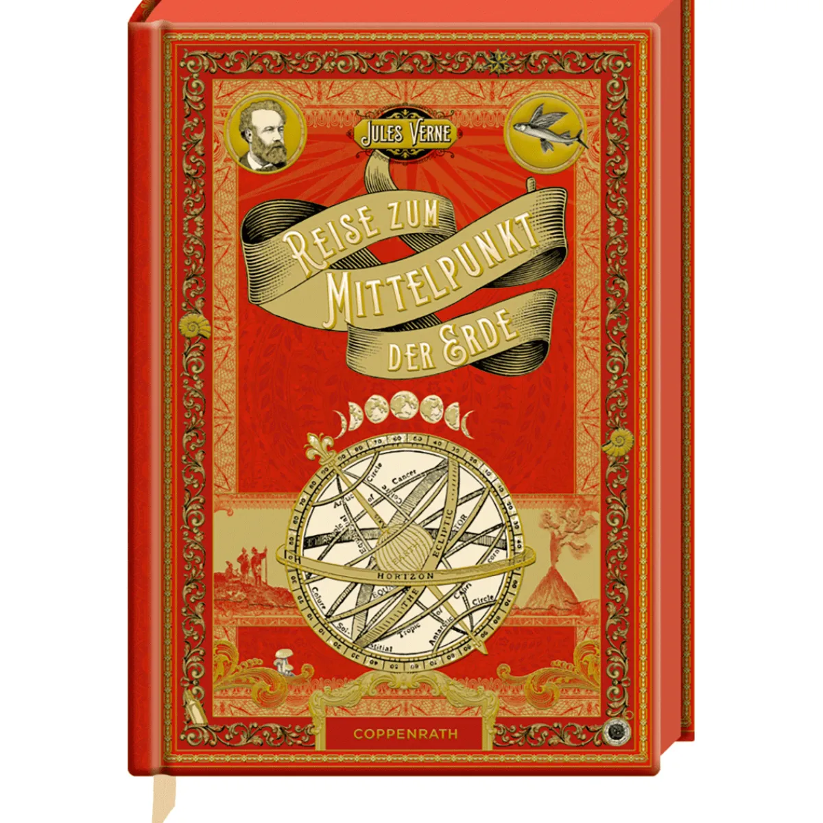 Waschbär Jules Verne. Reise zum Mittelpunkt der Erde. Große Schmuckausgabe. Best