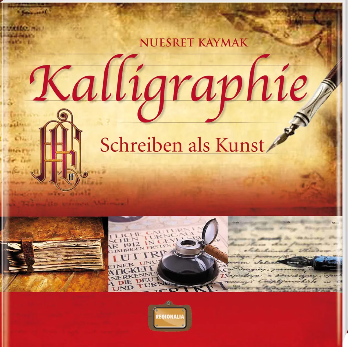 Waschbär Kalligraphie. Schreiben als Kunst. Sale
