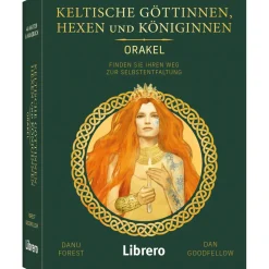 Waschbär Keltische Göttinnen, Hexen und Königinnen. Orakel. Box mit Buch und Karten. Discount