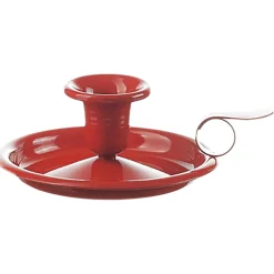 Waschbär Kerzenhalter, rot. Clearance