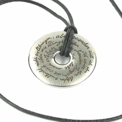 Waschbär Kette »Rilkes Ringe«. New