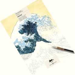 Waschbär Künstler-Malbuch »Hokusai«. Best