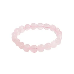 Waschbär Kraftarmband »Rosenquarz-Herz«. Outlet