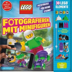 Waschbär Lego. Fotografieren mit Minifiguren. Outlet
