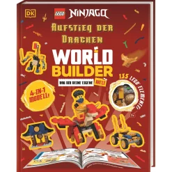Waschbär LEGO® NINJAGO® Aufstieg der Drachen World Builder: Bau dir deine eigene Welt. Abenteuer-Box mit 135 LEGO Elementen, 4-in-1-Modell und über 150 Bauideen. Sale