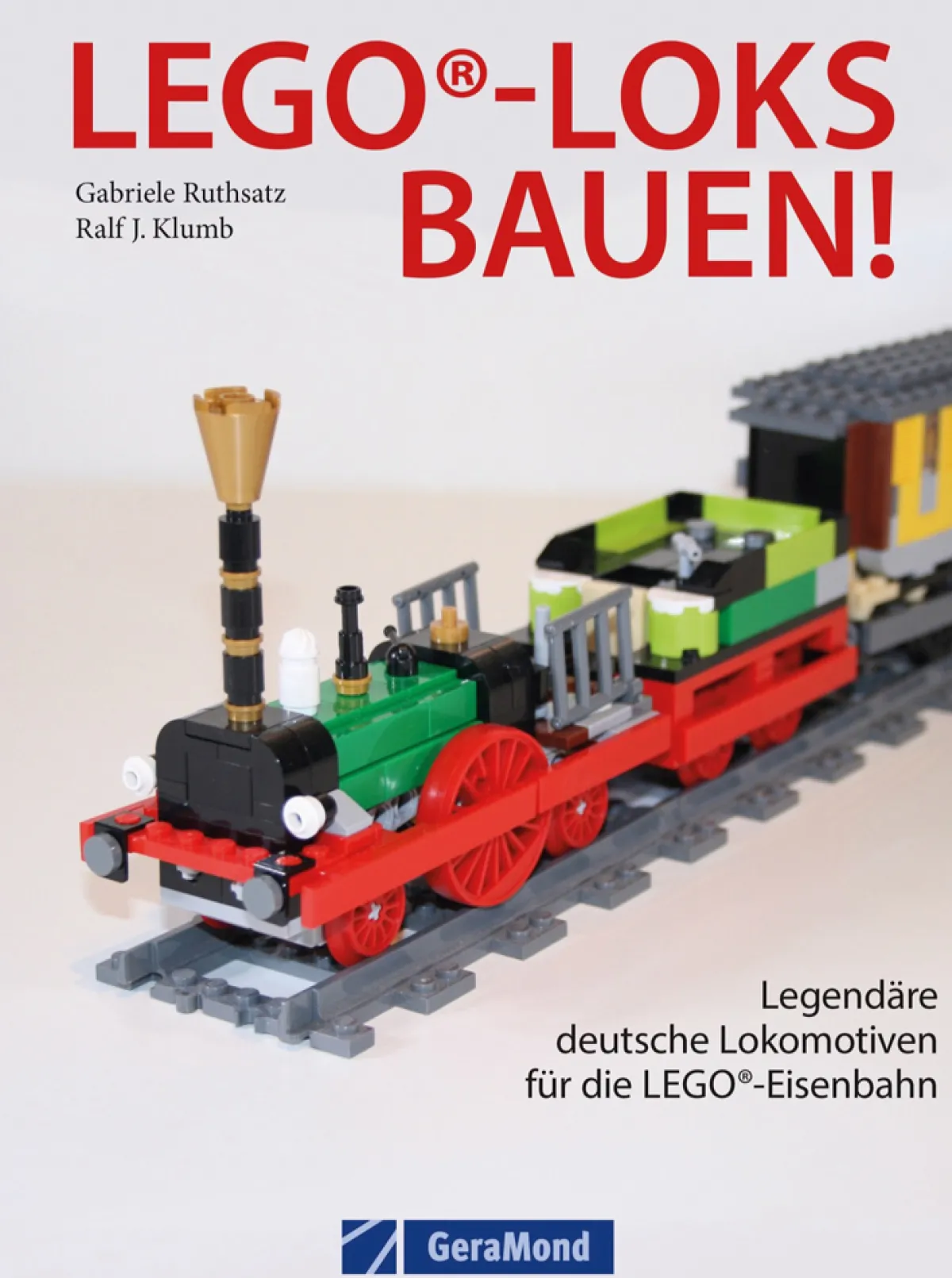 Waschbär Lego-Loks bauen! Legendäre deutsche Lokomotiven für die Lego-Eisenbahn. Hot