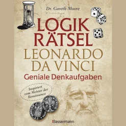 Waschbär Logikrätsel Leonardo da Vinci. Geniale Denkaufgaben. Online