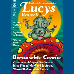 Waschbär Lucys Rausch Nr. 17. Gesellschaftsmagazin für psychoaktive Kultur. Hot