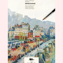 Waschbär Malbuch »Impressionismus«. Sale