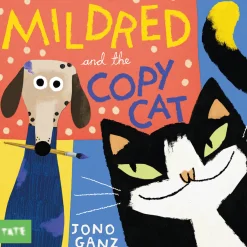 Waschbär Matilda und Barksy. Kunst für Kinder. Clearance