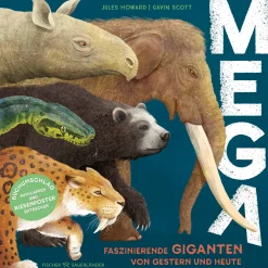 Waschbär MEGA: Faszinierende Giganten von gestern und heute | Cooles Sachbuch für Kinder ab 7 Jahren und alle Fans der Superlativen! Tolles Geschenk voller spannendem Tierwissen für Grundschulkinder. Clearance