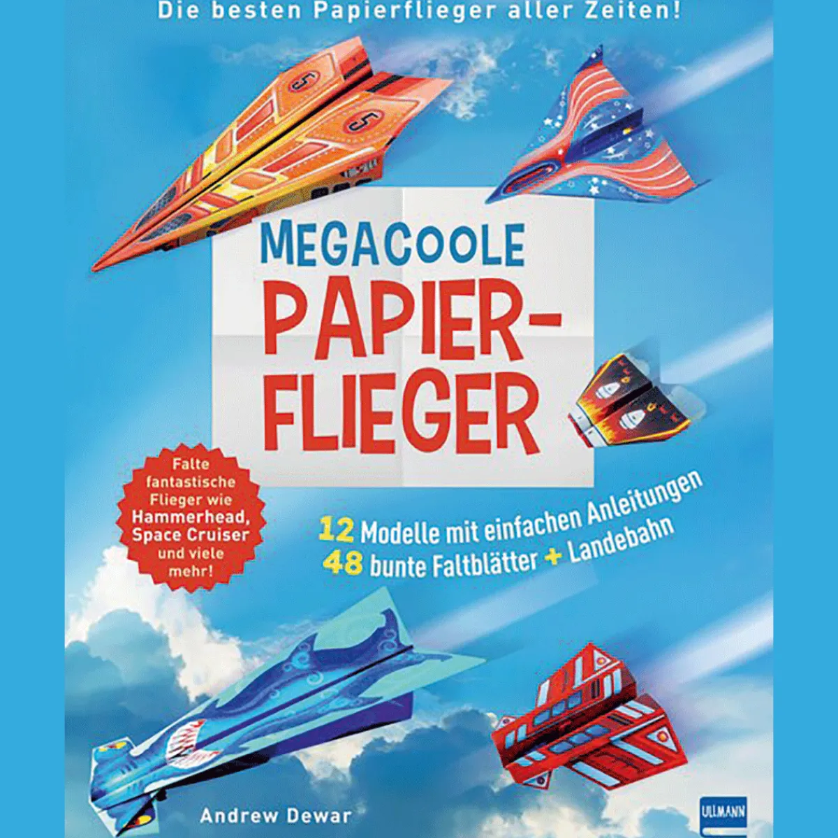 Waschbär Megacoole Papierflieger. Best