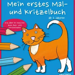 Waschbär Mein erstes Mal- und Kritzelbuch. New