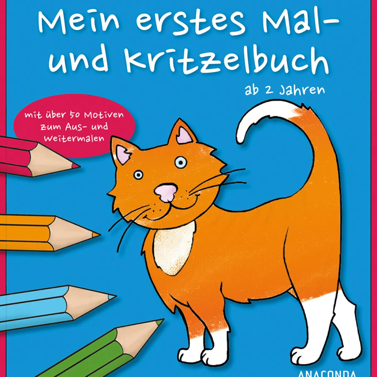 Waschbär Mein erstes Mal- und Kritzelbuch. New