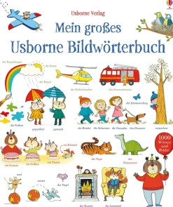 Waschbär Mein großes Usborne Bildwörterbuch. Hot
