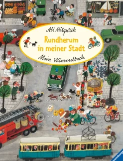 Waschbär Mein Wimmelbuch. Rundherum in meiner Stadt. Clearance