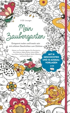 Waschbär Mein Zaubergarten. Entspannt malen und kreativ sein mit schönen Geschichten zum Zuhören auf 2 CDs. Clearance