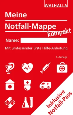 Waschbär Meine Notfall-Mappe kompakt. Mit umfassender Erste Hilfe-Anleitung. New