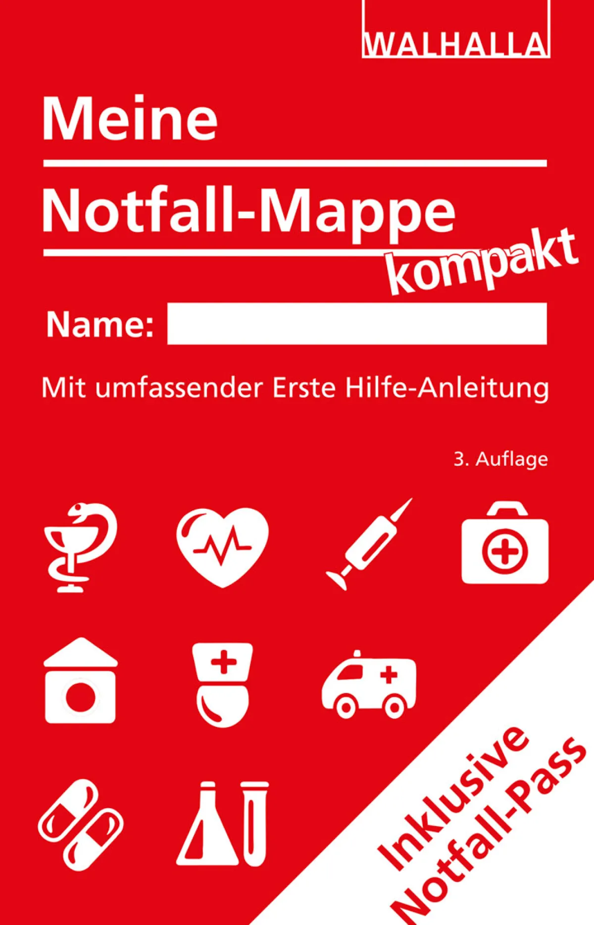 Waschbär Meine Notfall-Mappe kompakt. Mit umfassender Erste Hilfe-Anleitung. New