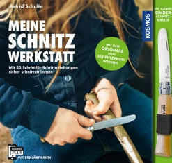 Waschbär Meine Schnitzwerkstatt. 30 Schritt-für-Schrittanleitungen. Mit Messer. Clearance