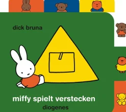 Waschbär Miffy spielt Verstecken. Sale