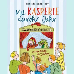 Waschbär Mit Kasperle durchs Jahr. Lustige Kasperlstücke ab 2 Jahren: Mit 12 spannenden Geschichten durch die Jahreszeiten und Feste, wie Weihnachten und Ostern. Sale